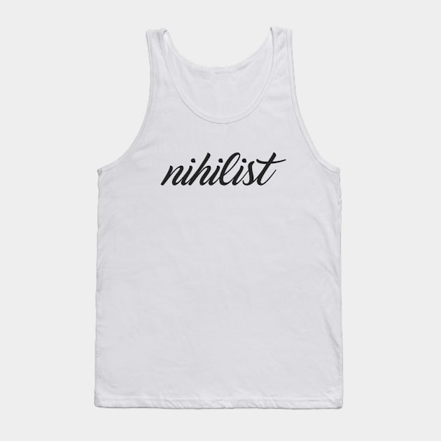 Nihilist Tank Top by MandalaHaze